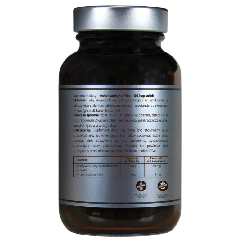 Pureline Nutrition Astaksantyna Plus - 60 kaps