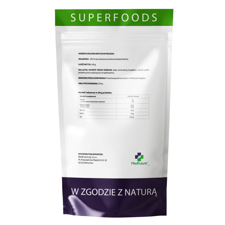 Super Food Matcha herbata BIO - 100 g
