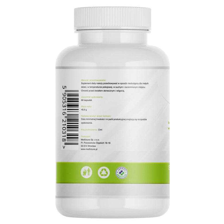 Bacopa monnieri ekstrakt 750mg - 60 kaps