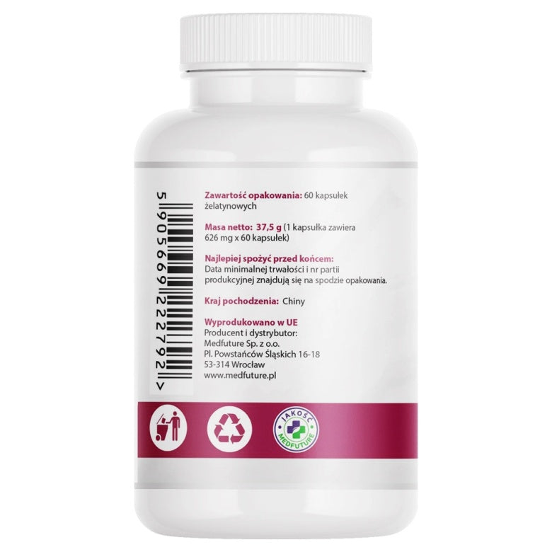 Berberyna ekstrakt 500mg - 60 kaps