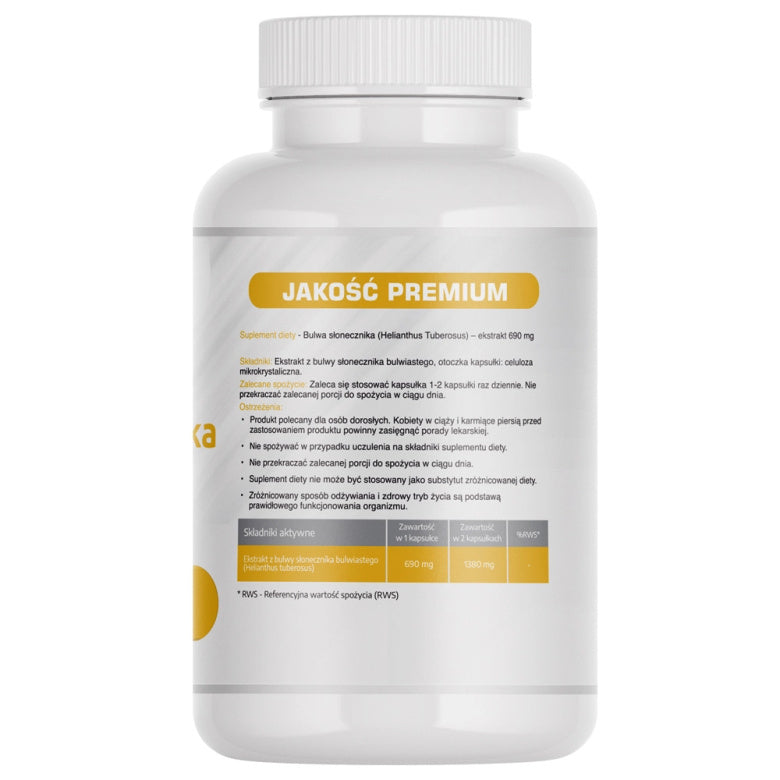 Bulwa słonecznika ekstrakt 690mg - 60 kaps