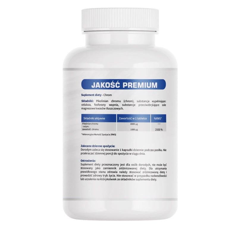 Chromium 1000mcq - 120 tabl