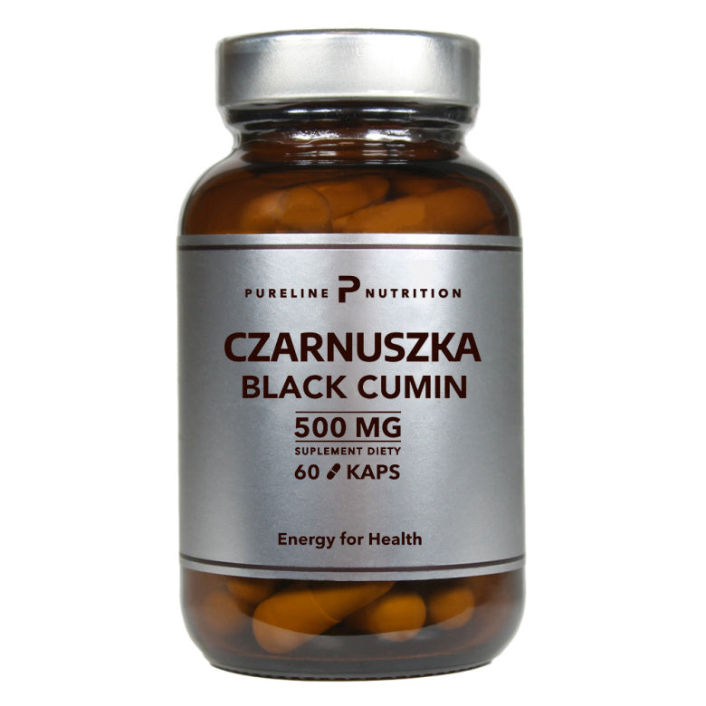Pureline Nutrition Czarnuszka 500mg - 60 kaps