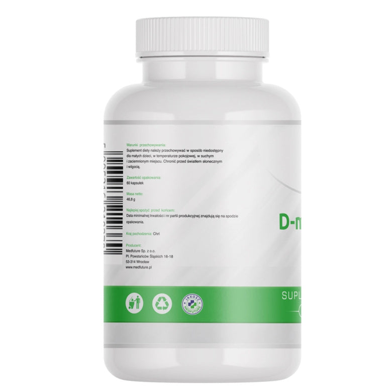 D-mannoza 680mg - 60 kaps