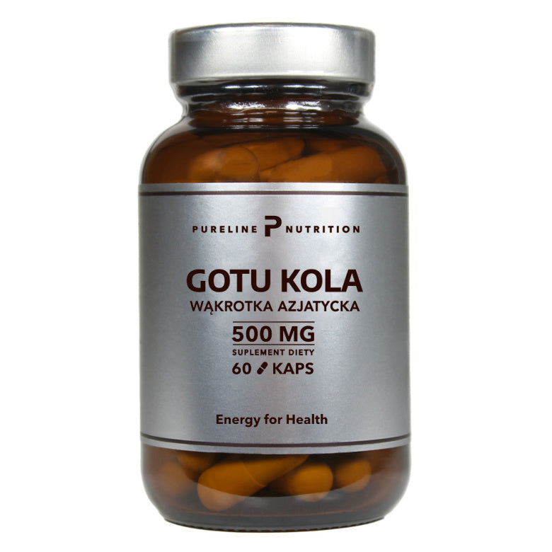 Pureline Nutrition Gotu kola 500mg - 60 kaps