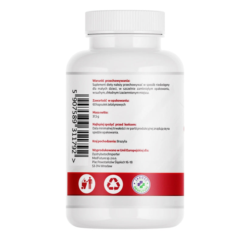 Guarana Max 500mg - 60 kaps