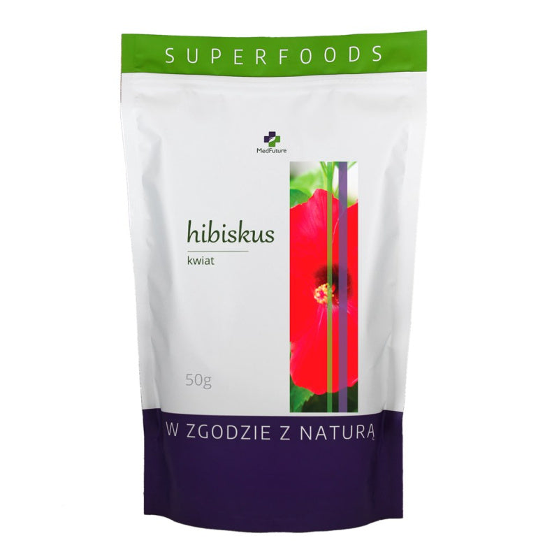 Super Food Hibiscus kwiat - 50 g