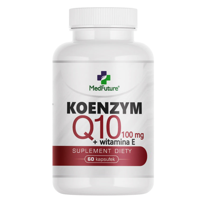 Koenzym Q10 100mg + Vit E - 60 kaps