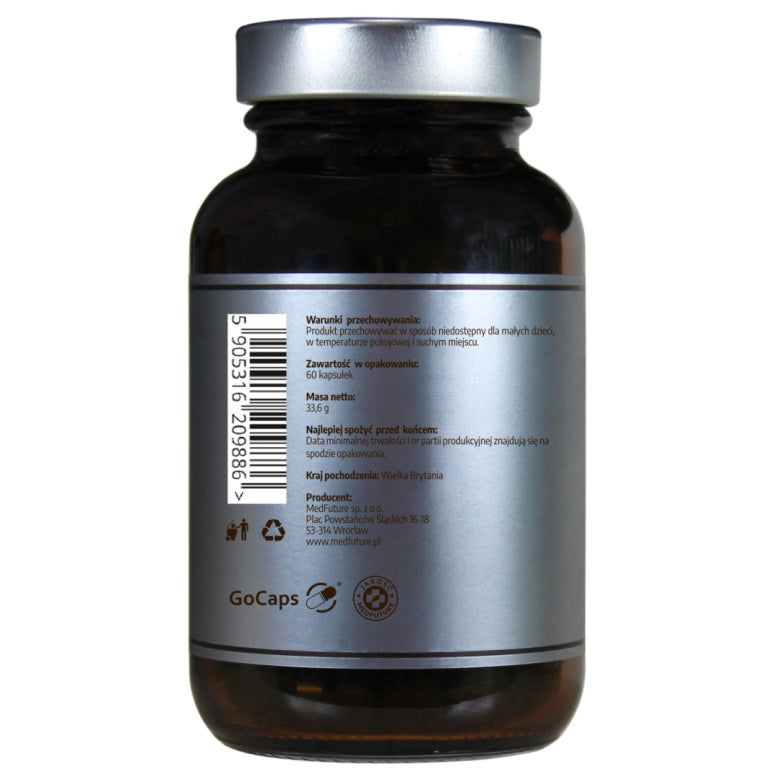 Pureline Nutrition Koenzym Q10 100mg + Vit E - 60 kaps