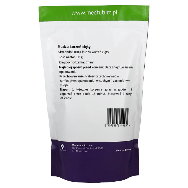 Super Food Kudzu korzeń cięty - 50 g