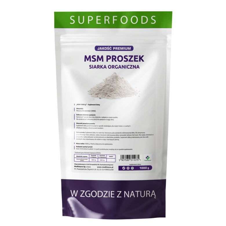 MSM siarka organiczna - 1000 g