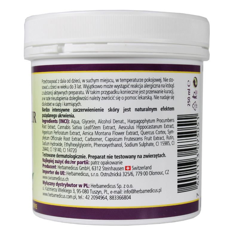 Maść czarci pazur z konopiami - 250 ml