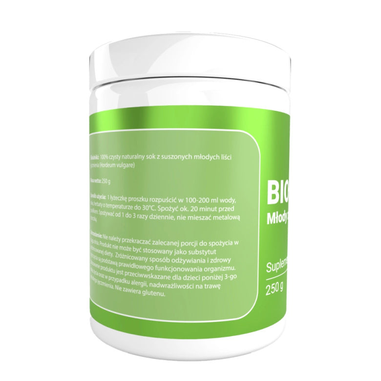 Zielony Jęczmień sok BIO - 250 g