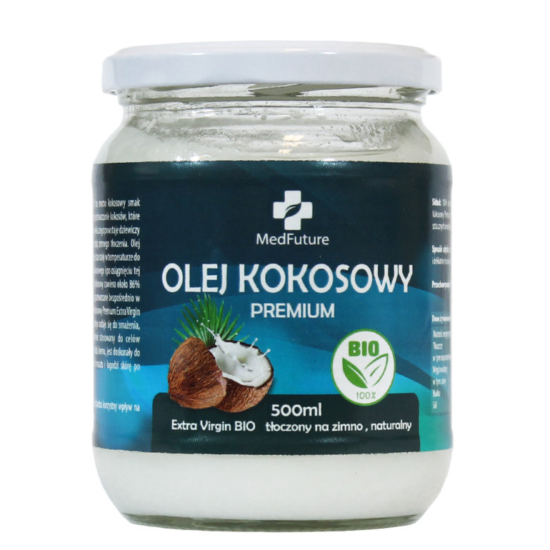 Olej Kokosowy Extra Virgin - 500 ml