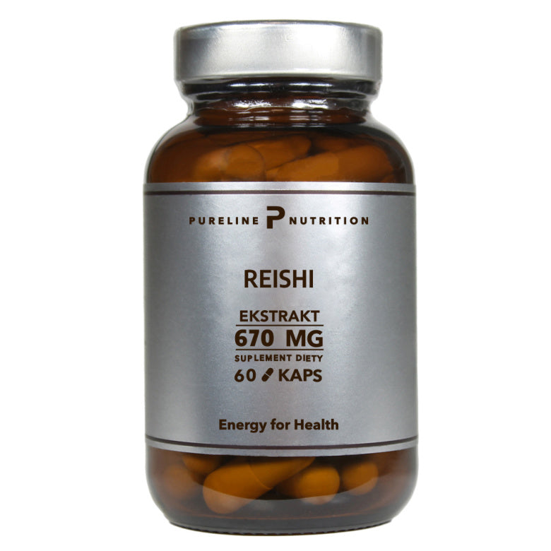 Pureline Nutrition Reishi ekstrakt 670mg - 60 kaps