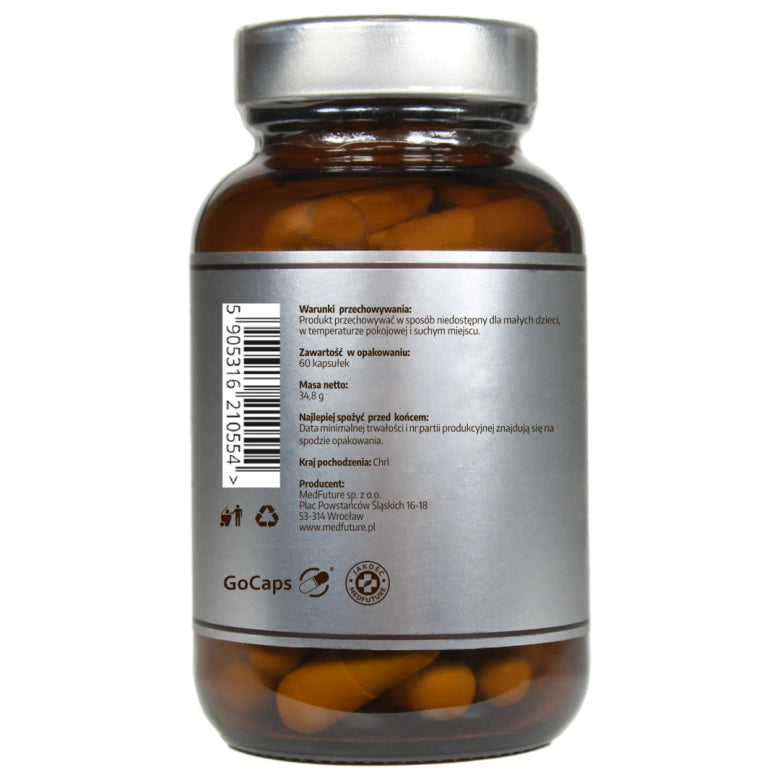 Pureline Nutrition Spirulina 500mg - 60 kaps