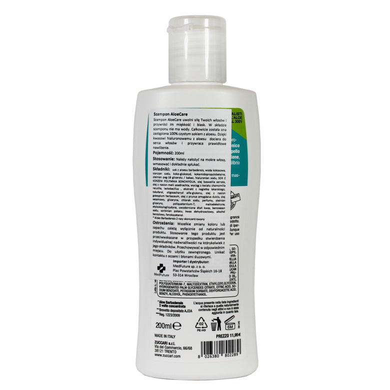 Aloe Vera 2 shampoo care - 200 ml