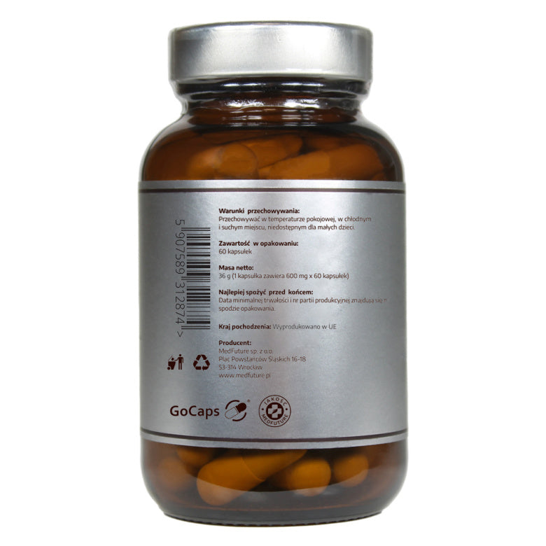 Pureline Nutrition Tarczyca bajkalska 500mg - 60 kaps