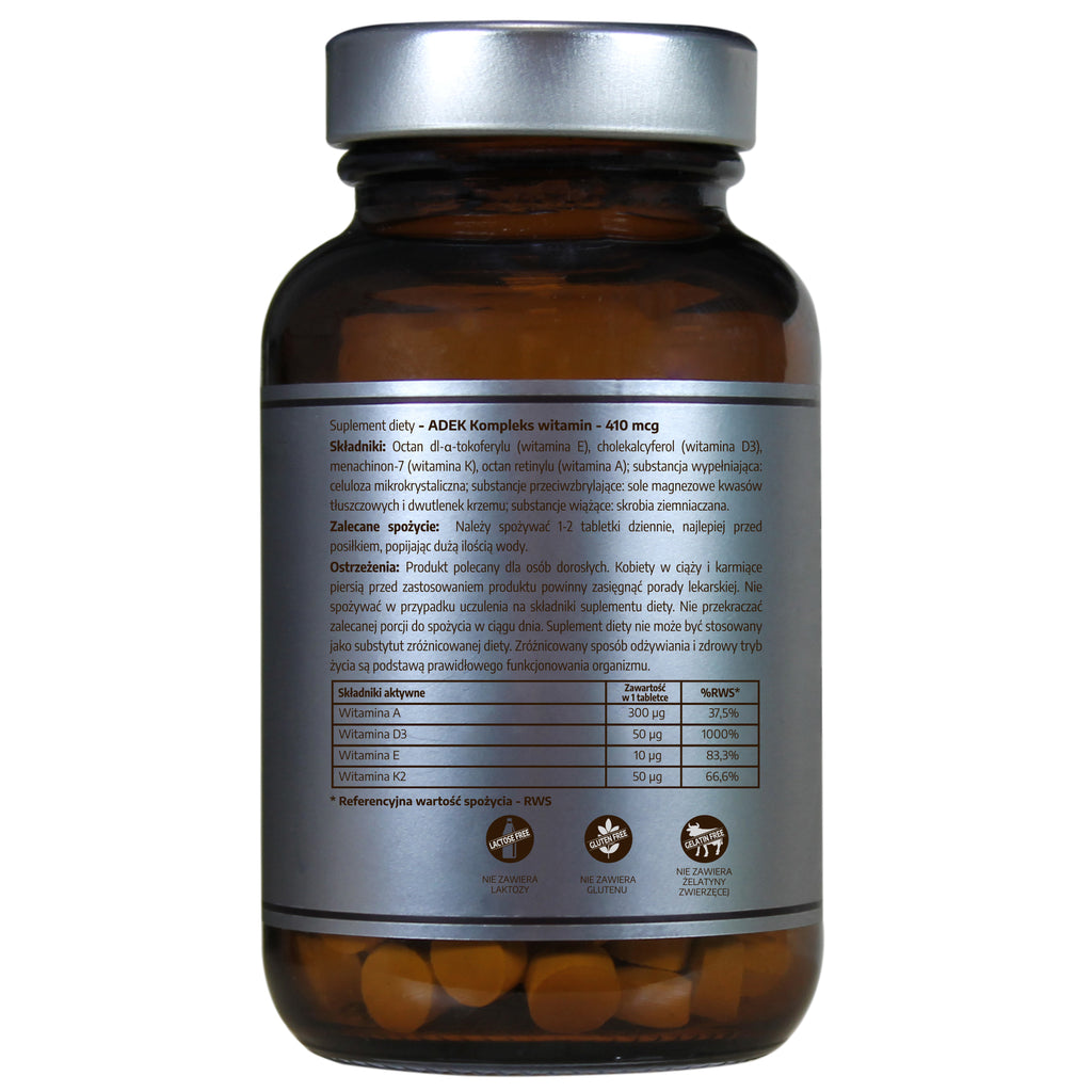 ADEK - 120 tabletek
