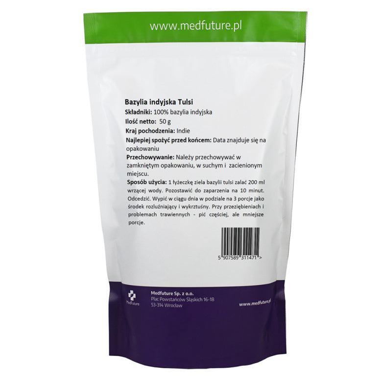Super Food Bazylia indyjska Tulsi cięta - 50 g