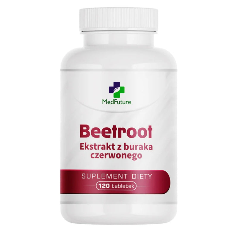 Beetroot ekstrakt z buraka czerwonego - 120 tabl