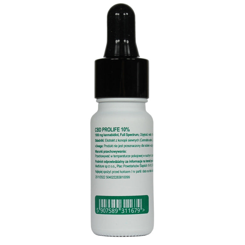 Olejek CBD Pro Life 1000mg   10% - 10 ml