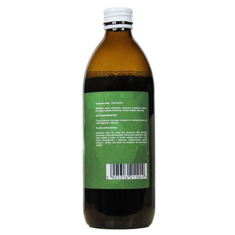 Chlorofil w płynie - 500 ml