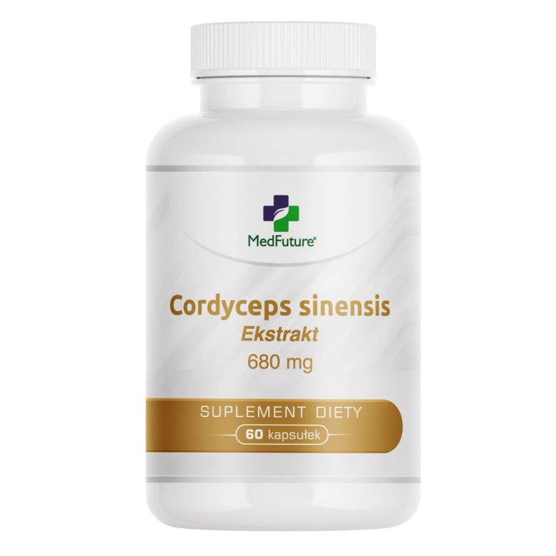 Cordyceps sinensis ekstrakt 680mg - 60 kaps