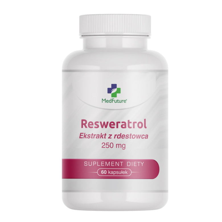 Resweratrol ekstrakt 250mg - 60 kaps