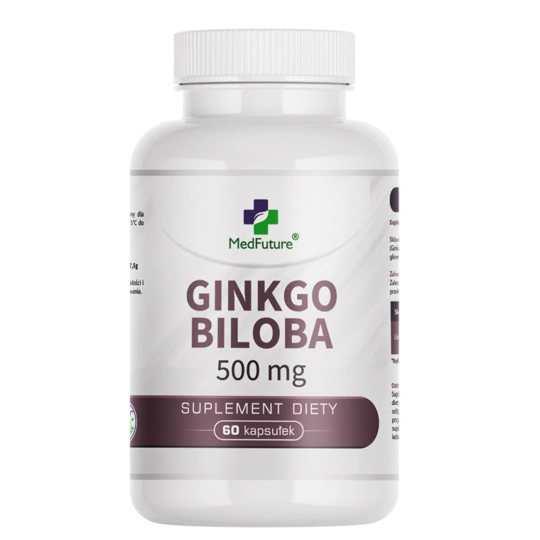 Ginkgo Biloba 500mg - 60 kaps