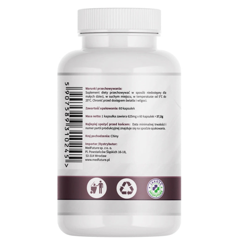 Ginkgo Biloba 500mg - 60 kaps