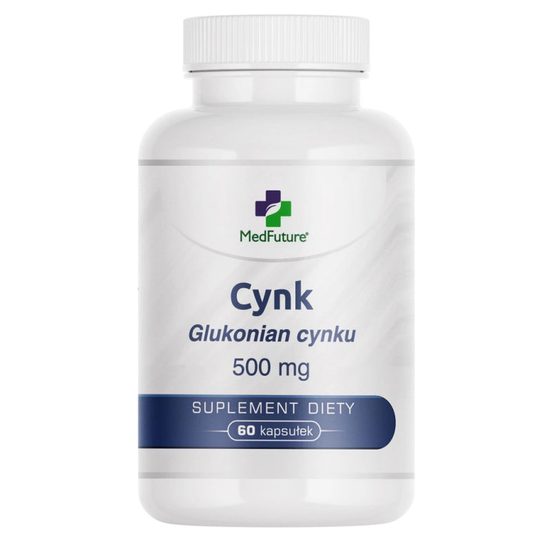 CYNK Glukonian cynku 500mg - 60 kaps