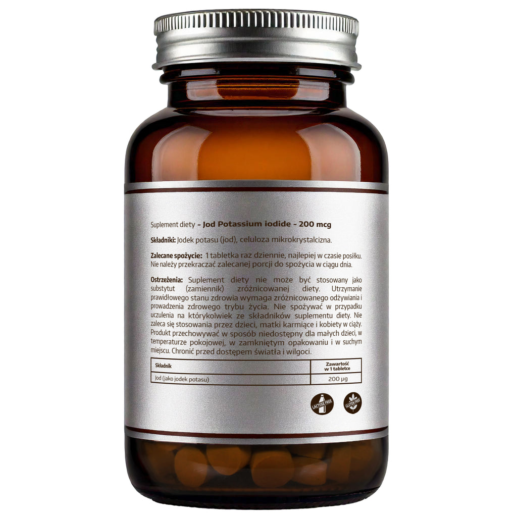 Jodek potasu 200ug - 120 tabletek
