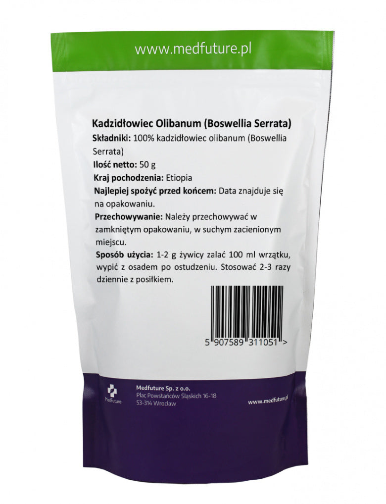 Super Food Kadzidłowiec Olibanum żywica - 50 g