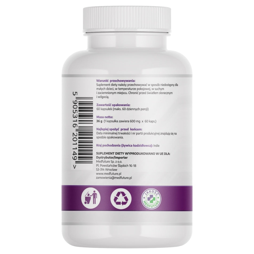 Kadzidłowiec ekstrakt 500mg - 60 kaps