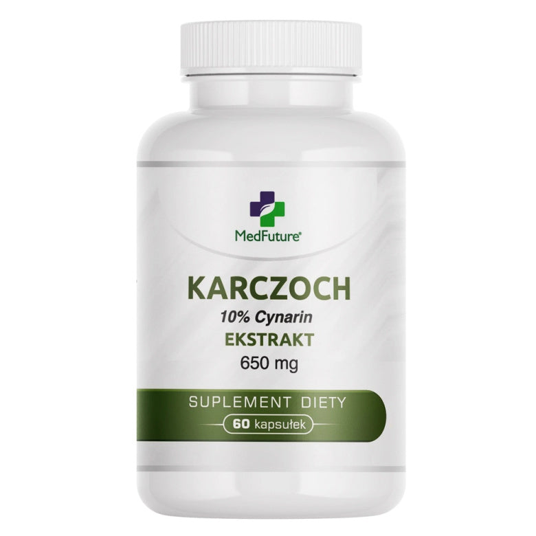 Karczoch ekstrakt 650mg - 60 kaps