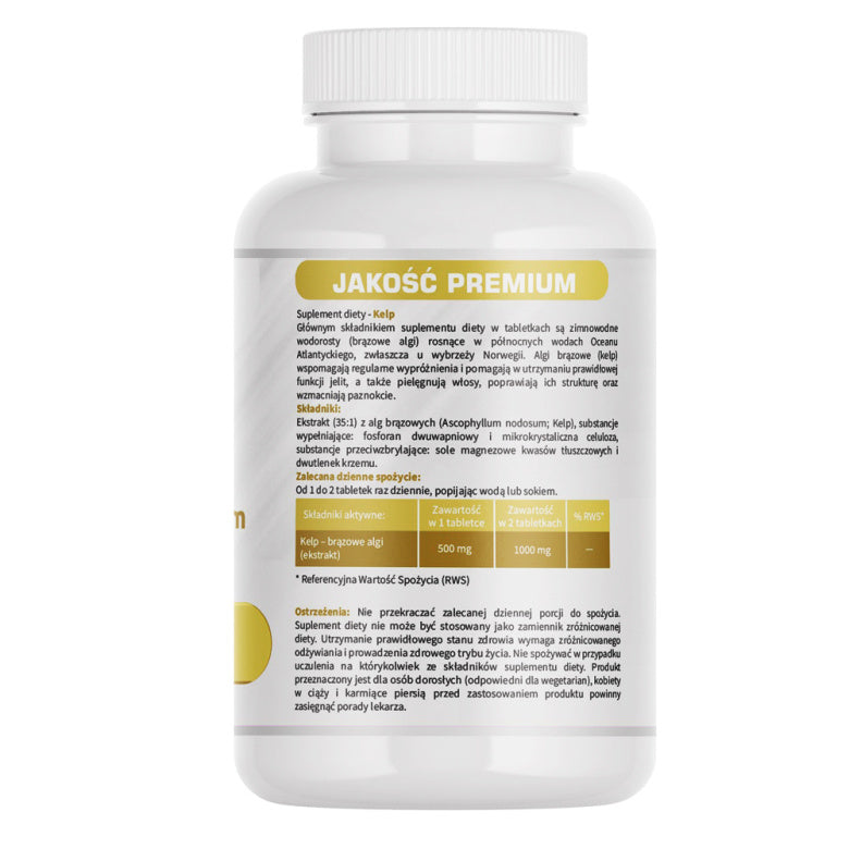 Kelp 500mg - 120 tabl