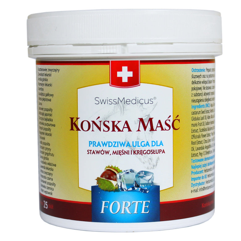 Maść końska chłodząca FORTE 250ml - 250 ml