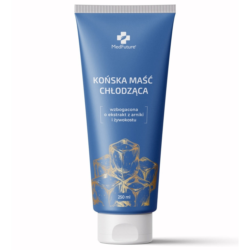 Końska maść chłodząca + arnika + żywokost - 250 ml