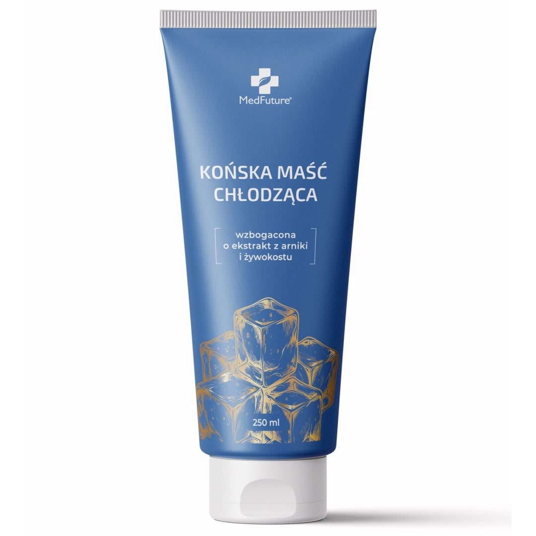 Końska maść chłodząca + arnika + żywokost - 250 ml