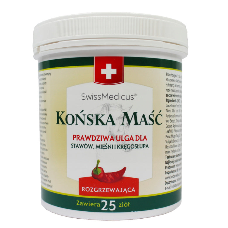 Maść końska rozgrzewająca 250ml - 250 ml