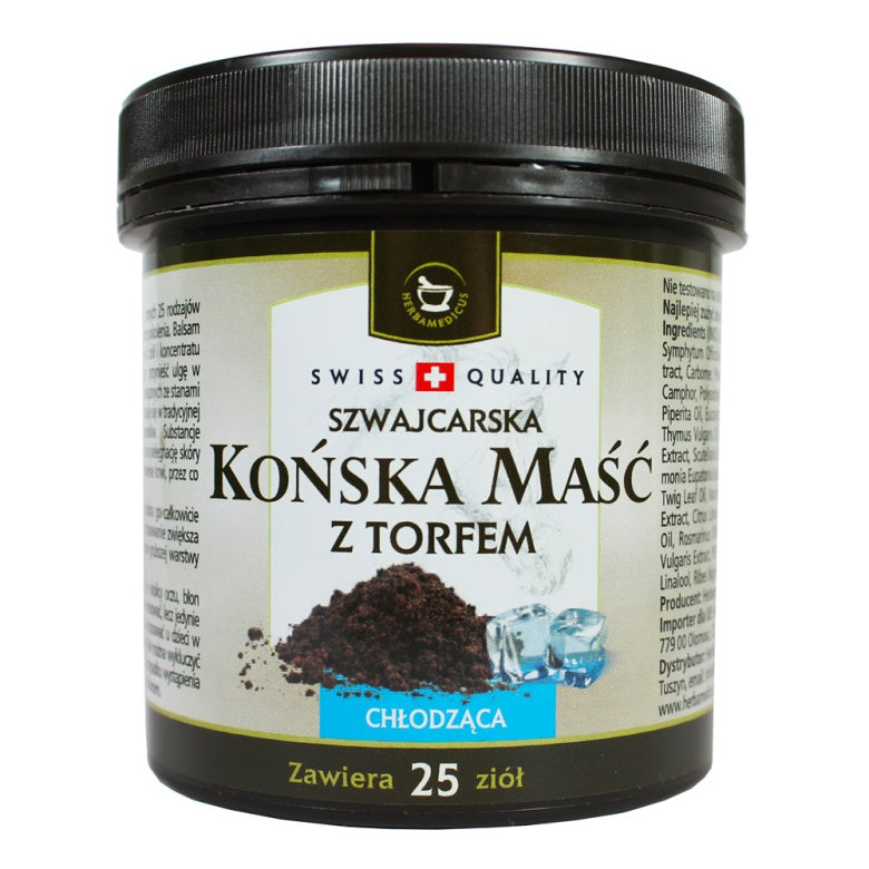 Maść końska z torfem chłodząca - 225 ml