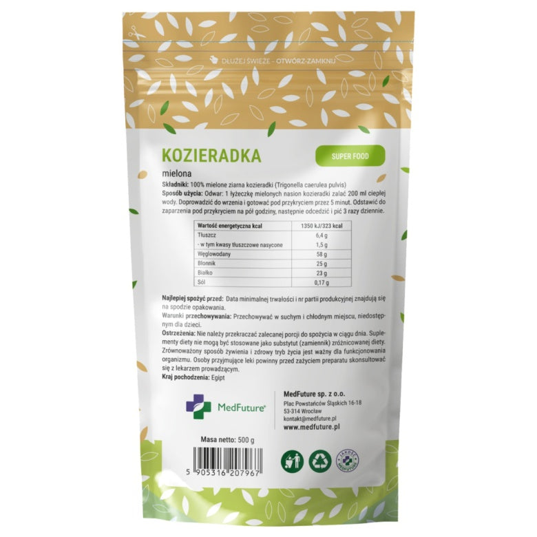 Super Food Kozieradka mielona - 500 g