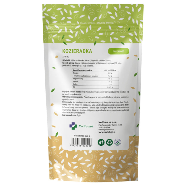Super Food Kozieradka ziarno - 500 g