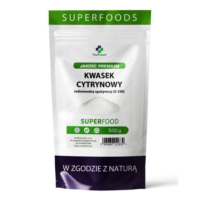 Super Food Kwasek cytrynowy - 500 g