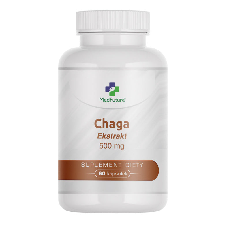 Chaga ekstrakt 500mg - 60 kaps