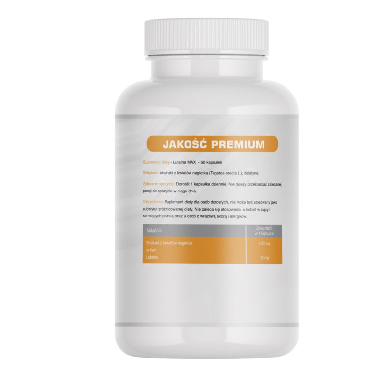 Luteina MAX 20mg - 60 kaps