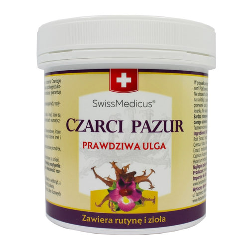 Maść czarci pazur z rutyną i ziołami