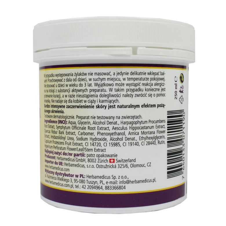 Maść czarci pazur z rutyną i ziołami - 250 ml