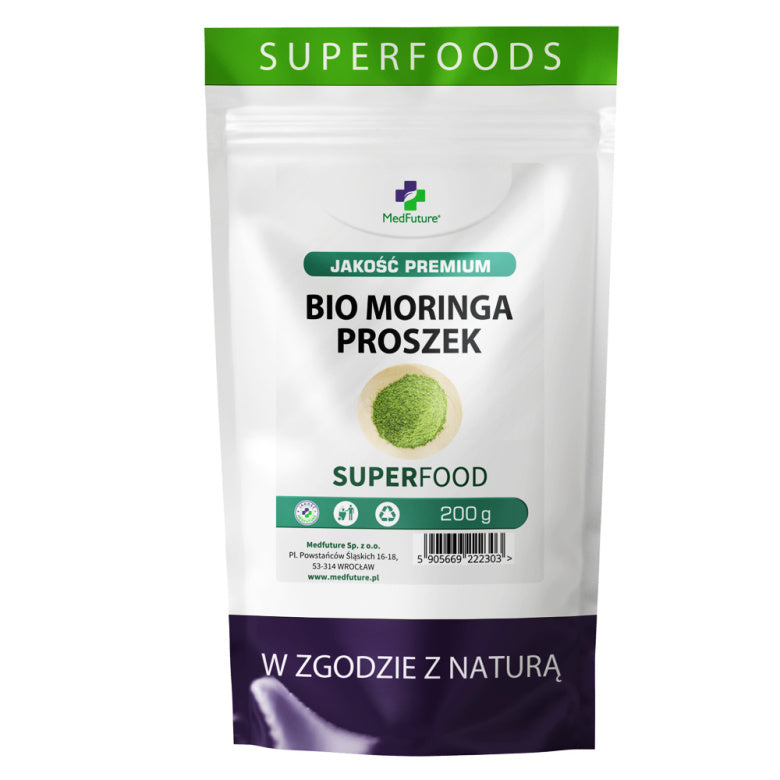 Super Food Moringa Proszek BIO - 200 g